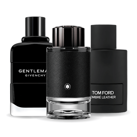 3 parfumų rinkinys | Tom Ford Ombre Leather, Givenchy Gentleman, Montblanc Explorer 100 ml