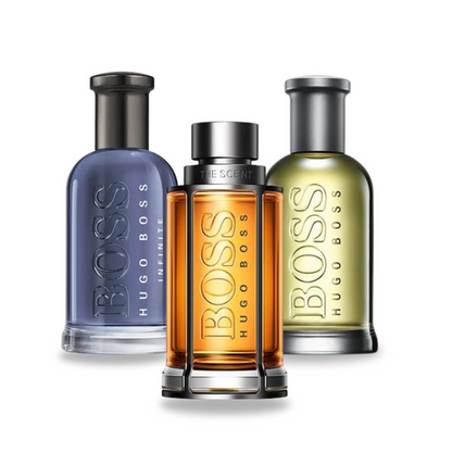 3 parfumų rinkinys | BOSS BOTTLED, BOSS THE SCENT, BOSS BOTTLED INFINITE 100 ml