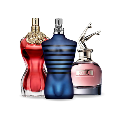 3 parfumų rinkinys | LA BELLE, ULTRA MALE, Gaultier SCANDAL 100 ml
