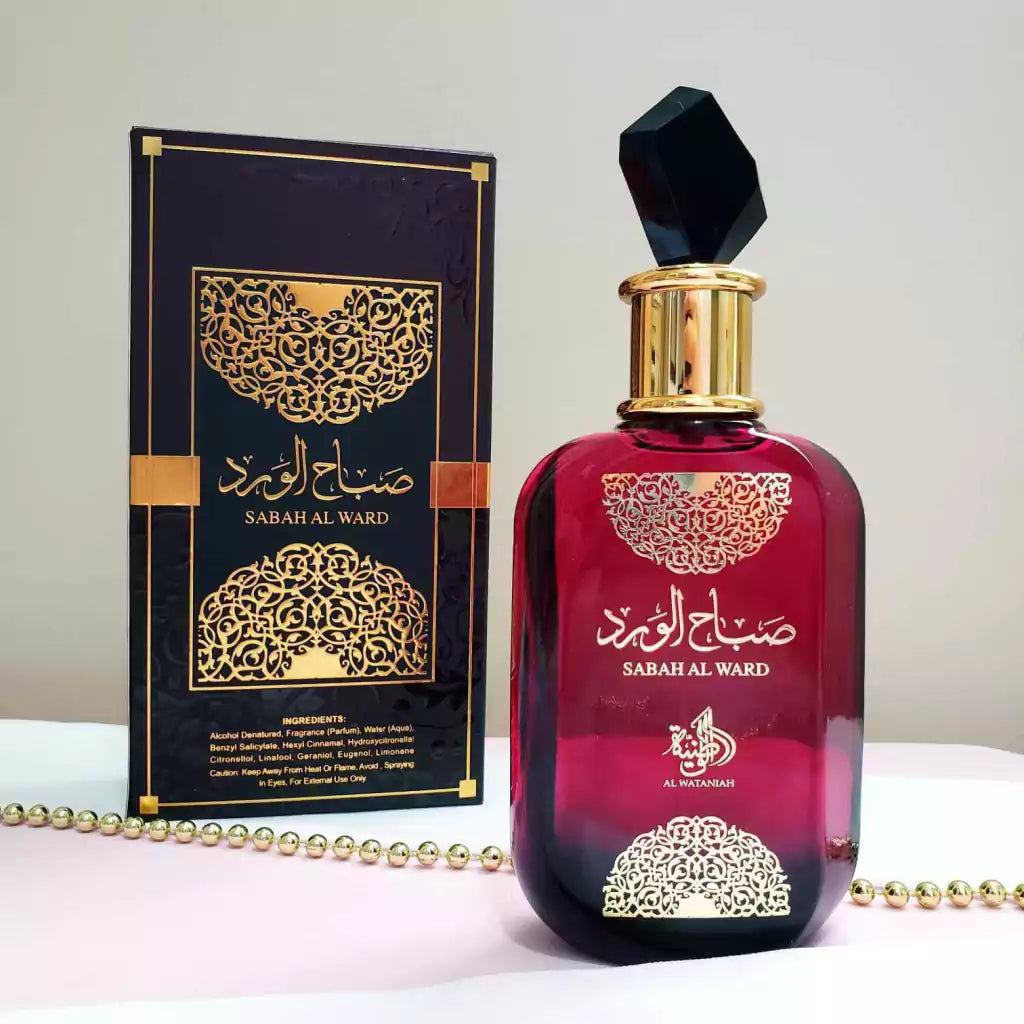 3 parfumų rinkinys | Sabah Al Ward 100 ml, Fakhar 100 ml, Royal Amber 100 ml