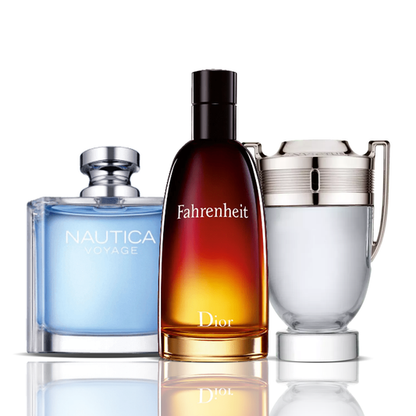 3 parfumų rinkinys | Nautica + Fahrenheit + Invictus 100 ml