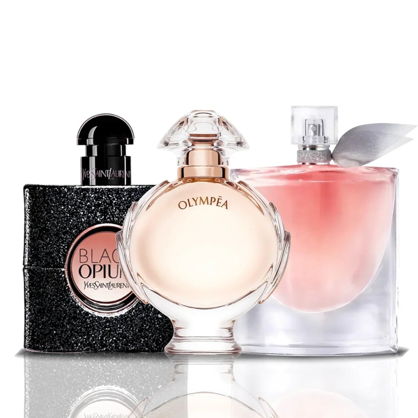 3 parfumų rinkinys | La Vie Est Belle + Olympea + Black Opium
